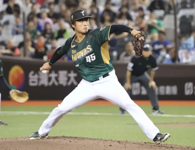 施子謙戰績2勝5敗,防禦率4.50。資料照片