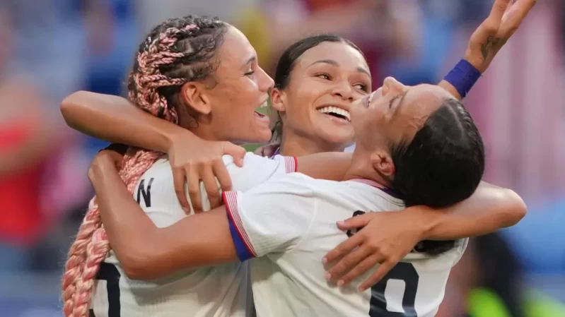美國女足。（圖：@USWNT X）
