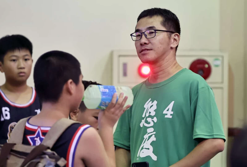 台中市光復國小教練賴東瑩。（國小體總提供）
