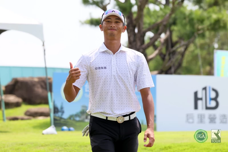 王偉軒以三回合總桿數200桿-16暫並列領先位置。Tpga/林聖凱攝影