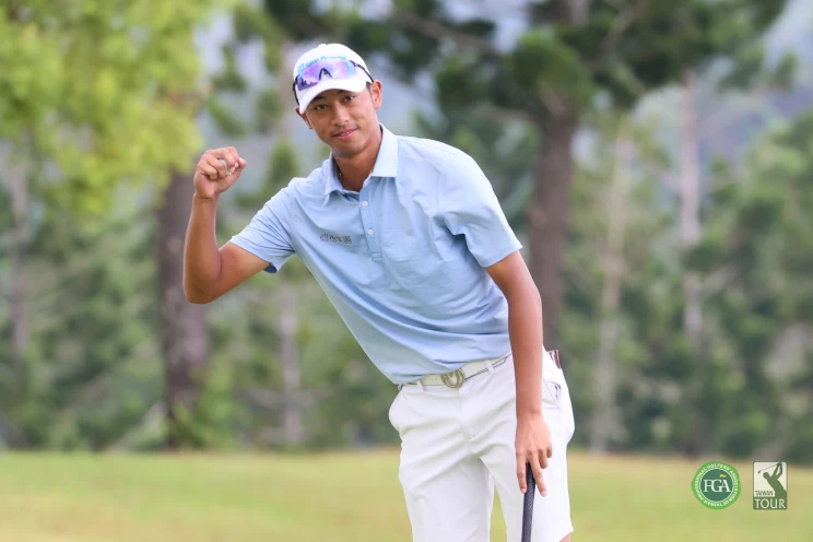 王偉軒以四回合總桿269桿-19成功拿下二連冠。Tpga/林聖凱攝影