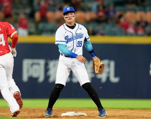 8月1日到11日之間，張育成連續19打數未敲安打。（圖：富邦悍將提供）