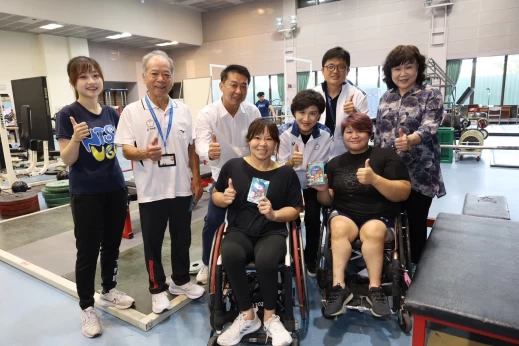 最後集訓階段各選手教練若有任何需求，行政院鄭麗文副院長也請大家踴躍提出。體育署提供