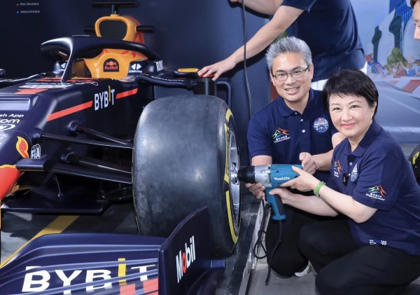前任台中運動局長李昱叡打造運動城市。（台中運動局提供）
