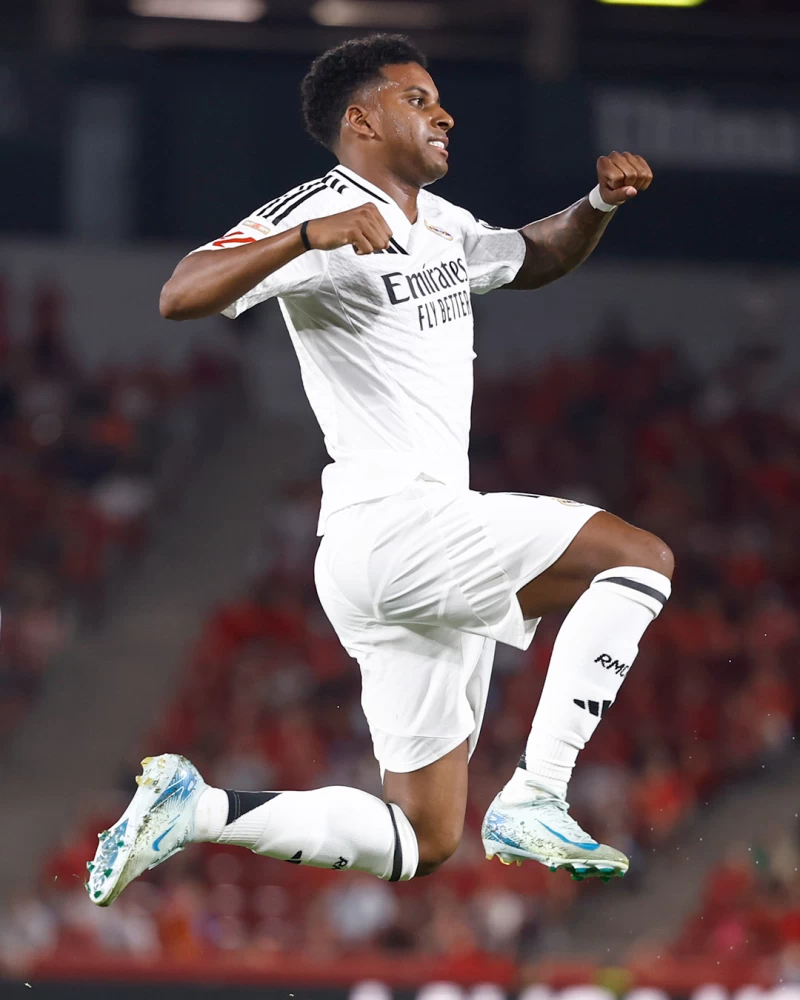 羅德里戈(Rodrygo)射進唯一1球。摘自皇馬推特