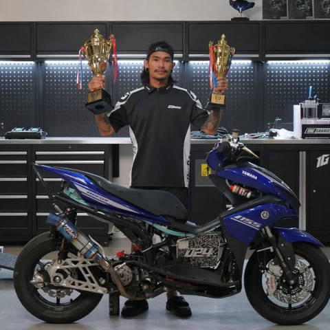 有大批粉絲的菲律賓網紅車手Motodeck。摘自Motodeck Ig