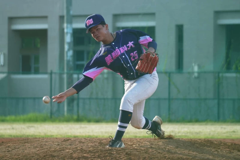 古平岳以75球取得完投勝。陳孟葦攝