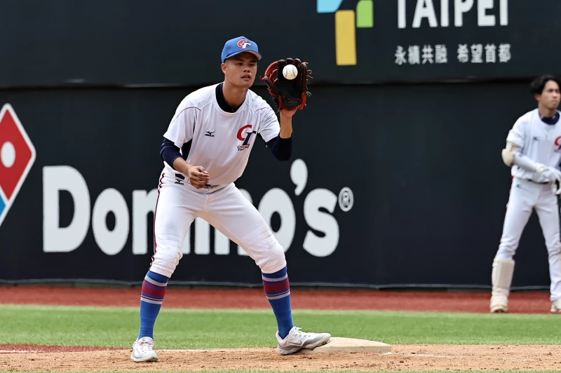 統一獅何恆佑是U23台灣隊隊長。 （圖：賴郁泰攝）
