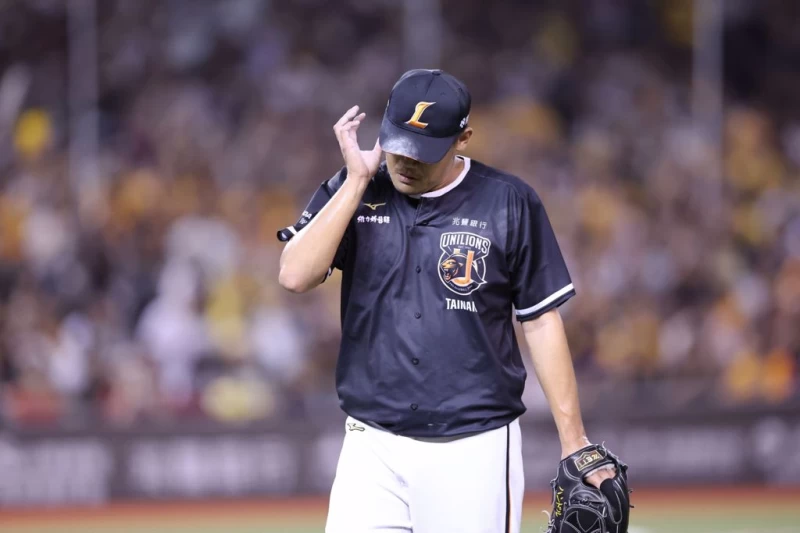 陳韻文今年把守最後防線非常不穩定（圖：統一獅提供）