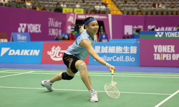 戴資穎打下台北賽23連勝。李天助攝