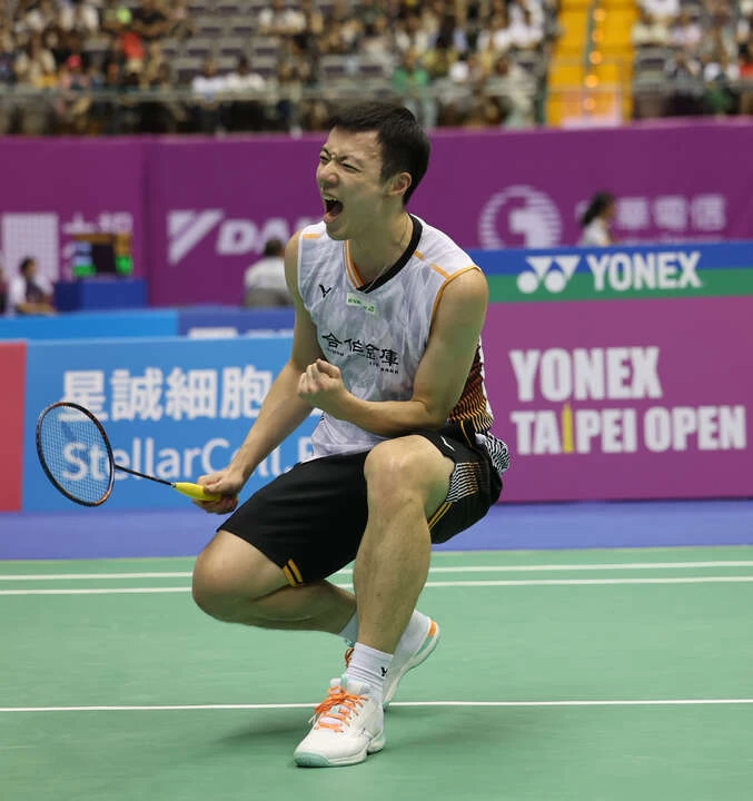 王子維也順利晉8強。李天助攝