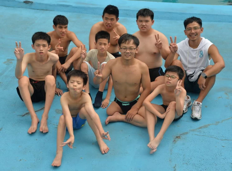 運博全國分齡 游泳錦標賽今年首次有身心障礙選手參賽。大會提供