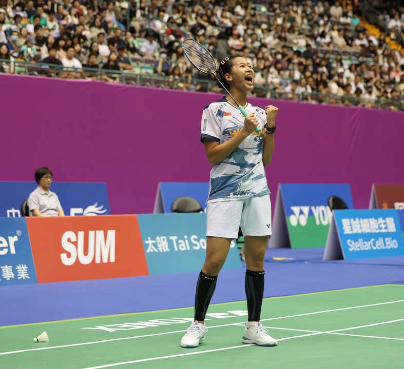 連續擊退台將的印尼22歲女將瓦爾達尼(Putri Kusuma Wardani)。李天助攝