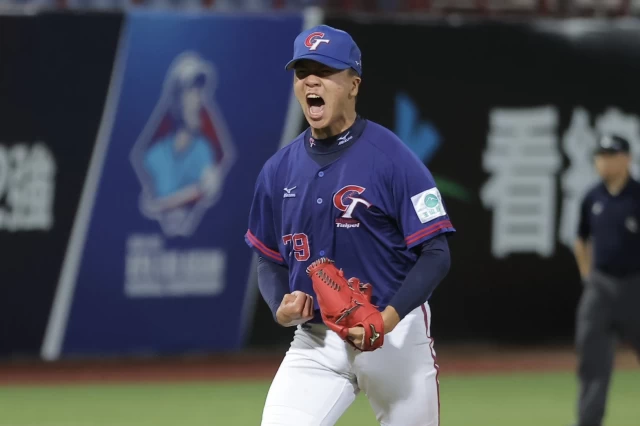 林鉑濬冠軍賽後援4.1局守勝獲MVP。中華棒協提供