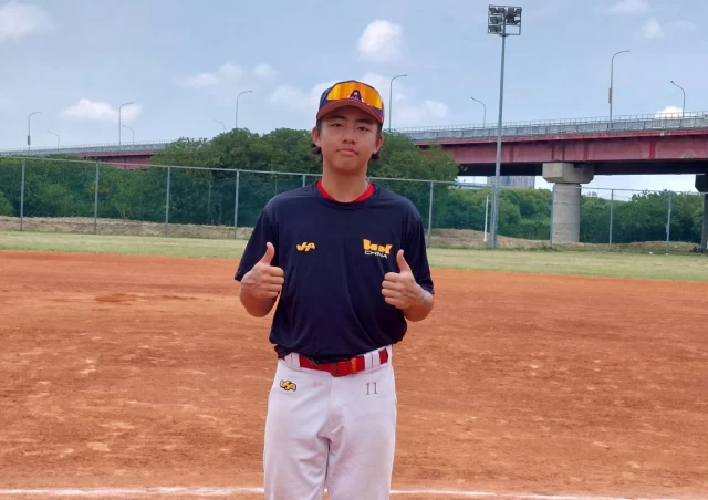 香港歐陽梓軒為了學習運動教練相關科系，來台就讀輔仁大學。 （圖：王覺一攝）