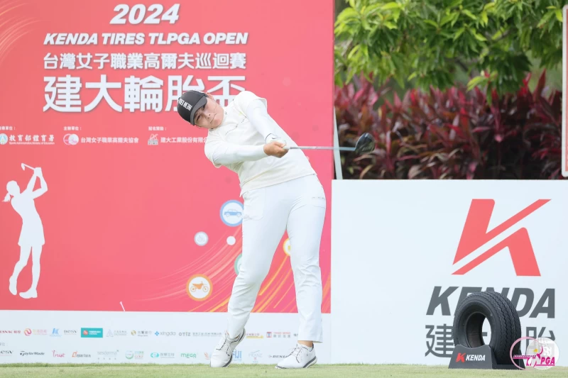 王莉甯第一回合成績69桿-3暫並列第三。Tlpga提供／葉勇宏攝