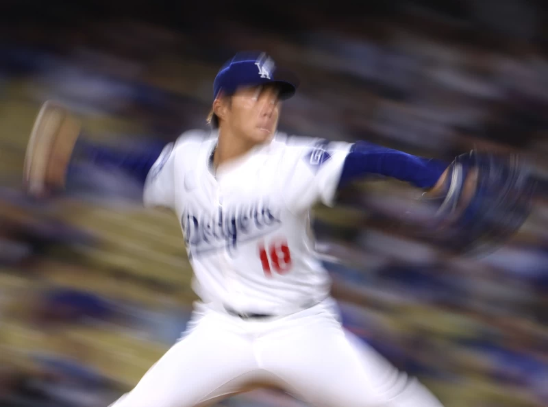 山本由伸復出飆8K。法新社