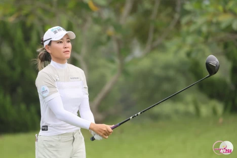 劉嬿以兩回合總桿137桿-7暫並列第二。Tlpga提供／葉勇宏攝