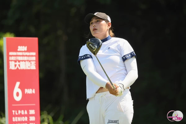 王莉甯最終回合打出68桿最終以三回合總桿208桿-8並列第二作收。Tlpga提供／葉勇宏攝