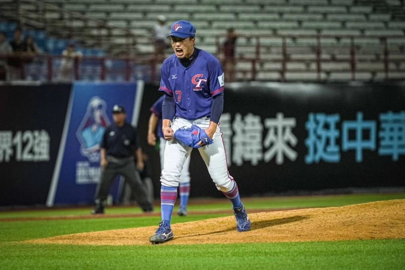 陳睦衡在U18投球表現非常出色。(圖:李瑋儒攝)