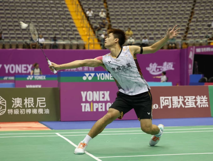李佳豪出局後，代表台將單打16強已全部出局。資料照片