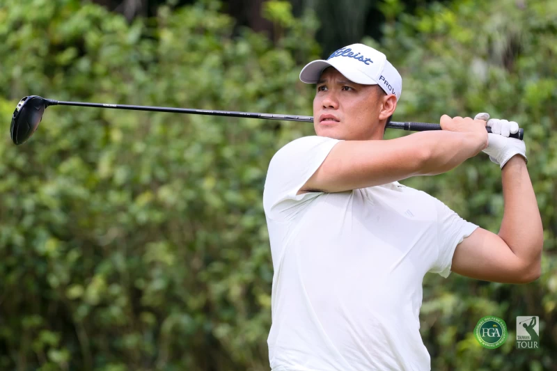 蕭和宇以兩回合總桿數140桿-4拿下冠軍。Tpga／林聖凱攝影 