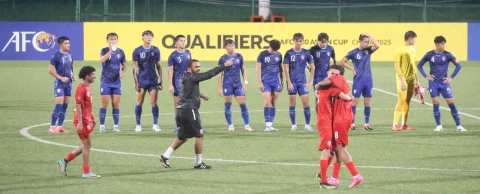 可惜中華隊首役以1球落敗。李天助攝