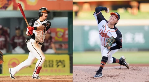 陳傑憲（左）、古林睿煬都是年度MVP的有力人選。（圖：統一獅提供）