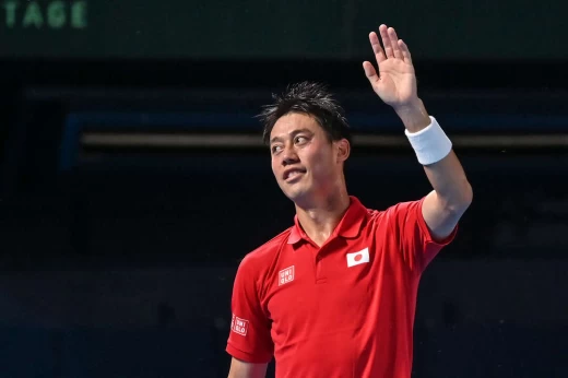 錦織圭暌違6年重返日本出賽。法新社