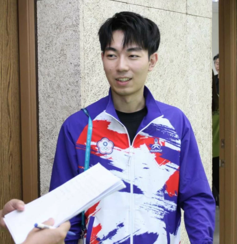 中華隊劉育成主項10公尺空氣手槍第1次在國際賽打25公尺快射手槍。中華民國射擊