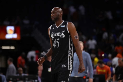 前湖人名將歐登(Lamar Odom)退役後相當精彩。法新社