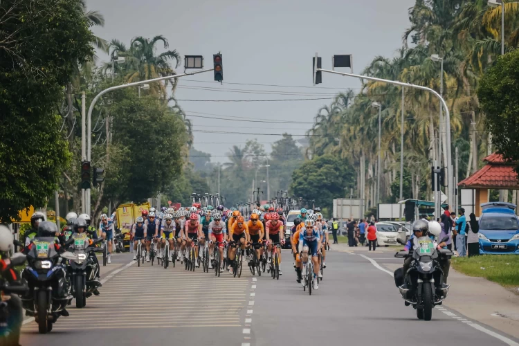 第6站總長123.4公里均速竟高達49.7公里。Le Tour de Langkawi提供