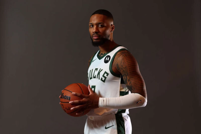 里拉德(Damian Lillard)坦言到公鹿的第一個賽季,是一生中最艱難的一季。法新社