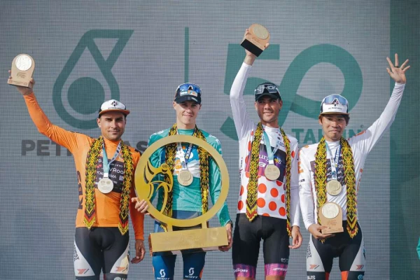 第28屆環蘭卡威四色領騎衫得主。Le Tour de Langkawi提供
