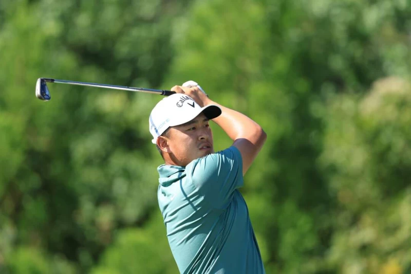俞俊安在桑德森農場錦標賽(Sanderson Farms Championship)連續三輪繳出負6桿的66桿,暫時名列第三。Getty Images