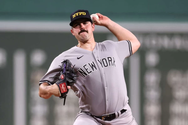 洋基先發投手左投羅頓(Carlos Rodon),近期狀況也是相當不錯,但身涯都在中區居多的他,球路難免被皇家給摸透。法新社
