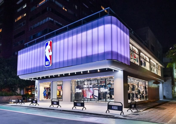 全台唯一Nba Store實體旗艦店Nba Flagship Store Taipei於本月正式開幕。官方提供