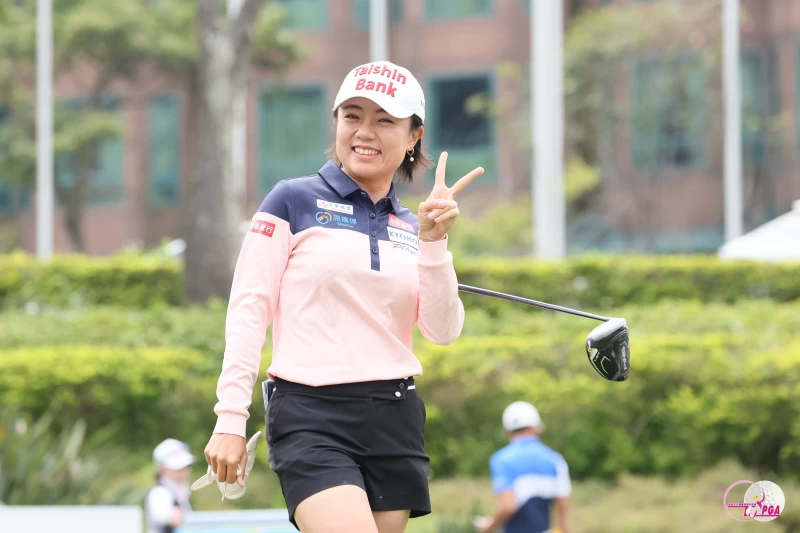 蔡佩穎首回合68桿-4暫並列第四。Tlpga提供/葉勇宏攝