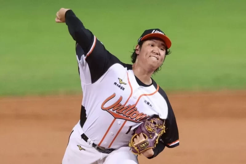 古林睿煬戰績10勝2敗，防禦率1.66，生涯首度達到雙位數的勝投，投球局數也創下新高。資料照片