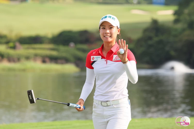 侯羽桑第18洞抓鳥成功以四回合總桿280桿-8單獨第二。Tlpga提供／葉勇宏攝