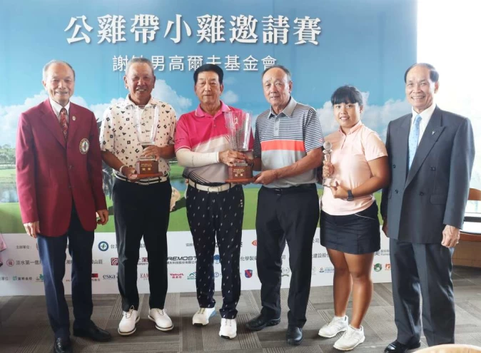 汪德昌(左二)將尋求長春三連霸、陳志明(右三)則挑戰超長七連冠。大會提供