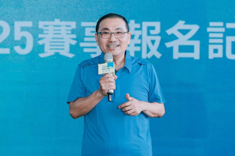 侯友宜市長邀請跑友挑戰世壯運先跑萬金石。新北市體育局提供