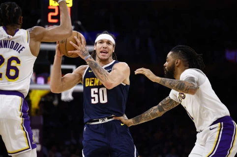金塊續約奪冠的功臣戈登(Aaron Gordon)。法新社