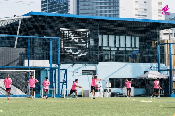 台中磐石前往傑志訓練基地。(圖：台中磐石提供)