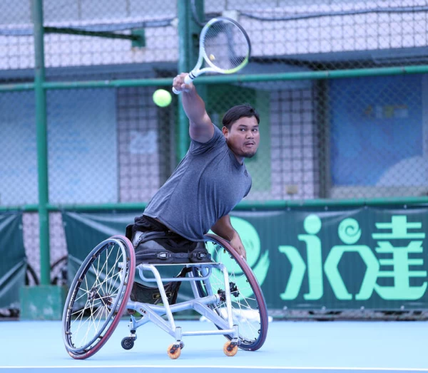 永達盃常客馬來西亞好手Mohamad Yusshazwan Yusoff前進男單四強。大會提供