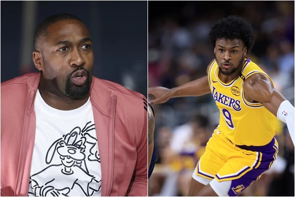 亞瑞納斯(Gilbert Arenas,左)直言批評布朗尼有特權。合成照片