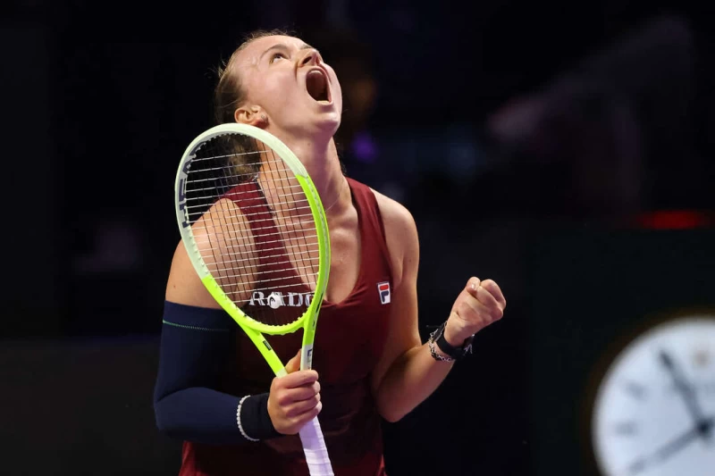 捷克網球選手卡雷茨科娃（Barbora Krejcikova）因一名記者的不當言論而發出強烈聲明。法新社