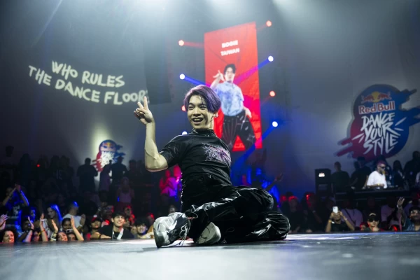 Bogie大可在2024 Red Bull Dance Your Style準決賽脫穎而出，成為首位闖入16強的台灣舞者。紅牛提供