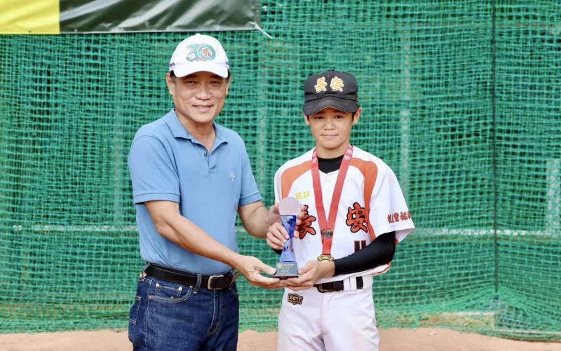 國二蔡珵安獲得MVP。大會提供