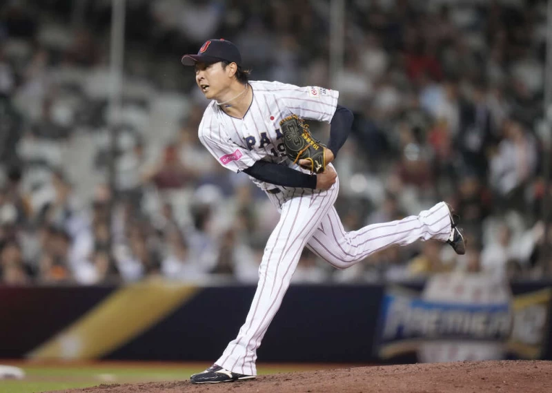 日本先發投手髙橋宏斗。中華棒協提供